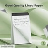 Legal Pads A4 inch Notepad, 2 Pack White Note Pads