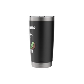 I Love Kiwi Cute Kawaii Kiwi Bird Eats Kiwi Japanese Anime Stainless Steel Insulated Tumbler