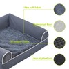 Quagming Orthopedic Dog Bed for Large Dogs, Washable Dog Sofa,