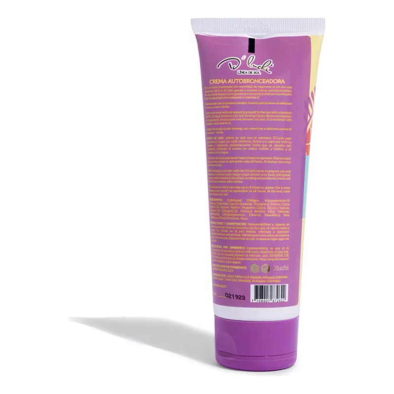 Crema Autobronceadora D'Luchi - Autobronceador 120ml/4oz