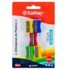 Kathay 86614099. Pack of 5 Plastic Pencil Sharpeners with Steel