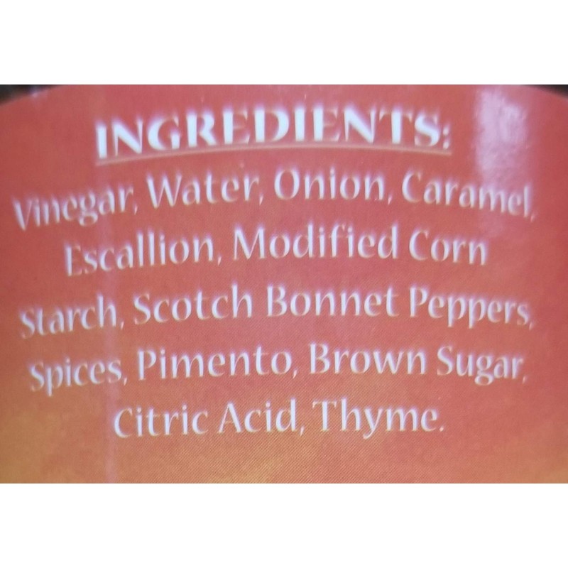 JAMAICAN JERK MARINADE 12 OZ (1BTL)