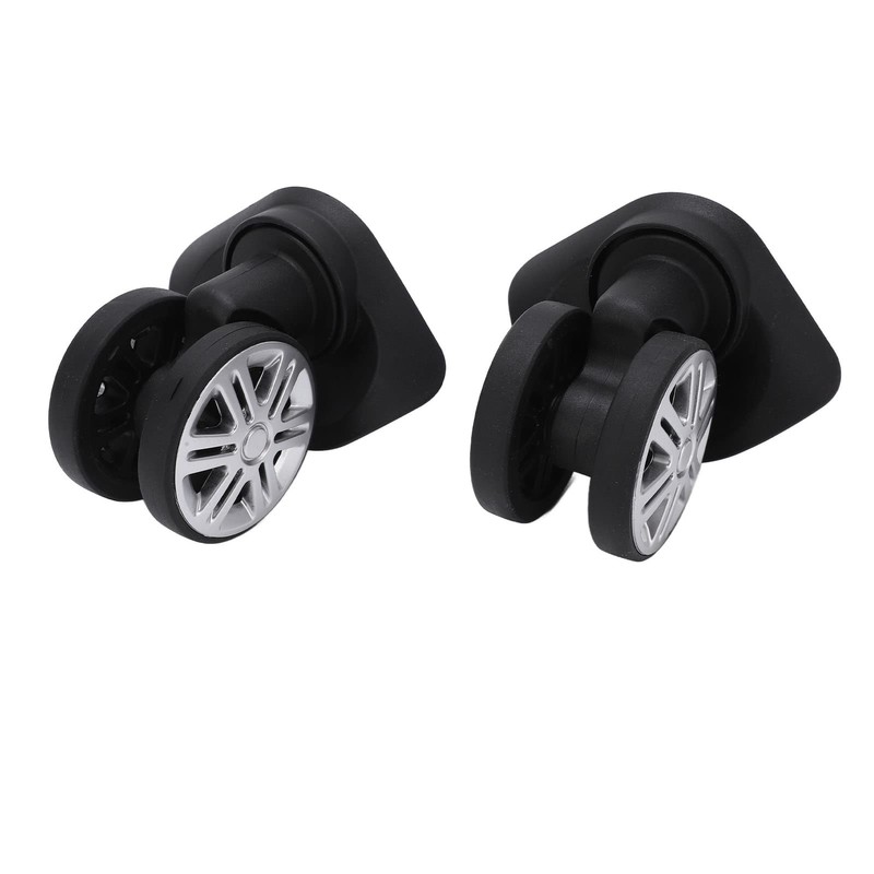 Yctze Suitcase Wheels, 1 Pair Luggage Swivel Wheels, Replacement Swivel