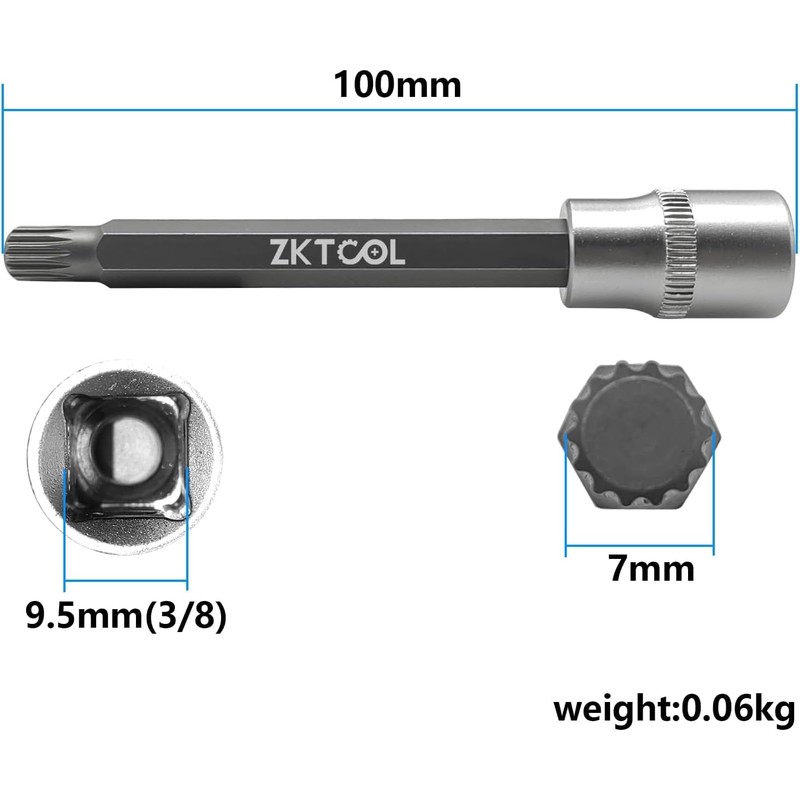 ZKTOOL 307-677 Actuator Reset Tool, Compatible with Ford DSG 6