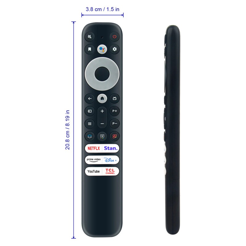 For TCL RC902V FAR1 Replaced Remote for TCL TV 43C635
