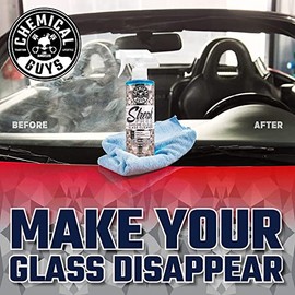 Chemical Guys CLD3001602 Limpiador de Cristales y Ventanas sin Rayas, Sin Amoníaco, para Cristales Tintados, 473 ml, Paquete de 2