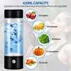 PQETBV Hydrogen Water Bottle, 420 ml, Portable Hydrogen Water Bottle
