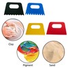 12 Pack Plastic Paint Scraper Texture Art Tools for Texture