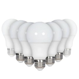 Satco 14463-14A19/LED/850/ND/120V/8PK (S14463) A19 A Line Pear LED Light Bulb