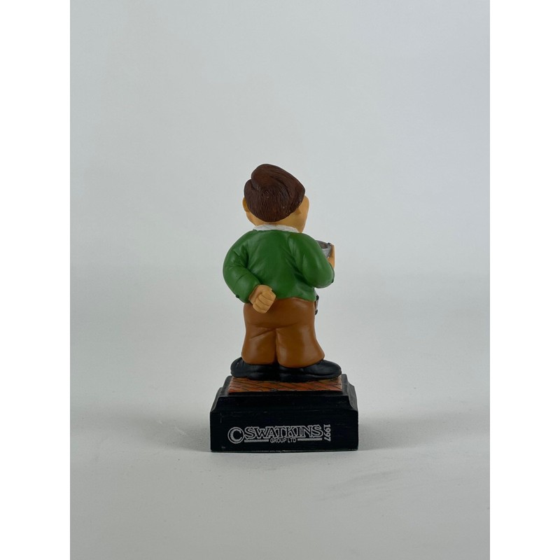 SilverTrophy: Runner-Up Trophy Figurine 2nd Place, First Loser, Second, Silver
