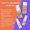 Dermz Acne Treatment - Acne Cream, SPF Face Protection, Face