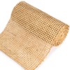 18" Width Rattan Cane Webbing Roll 15 Feet Hexagon Weave