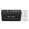 Kadimendium Audio Switch 1 In 4 Out DC 12V RCA