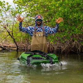 Buffalo Gear Large Waterproof Dry Bag, 150L Waterproof Duffel Bag Heavy Duty Travel Bag for Boating Kayaking Motorcycling Hunting Camping