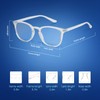 Perkanion Blue Light Blocking Glasses UV Filter Computer Lightweight Glasses