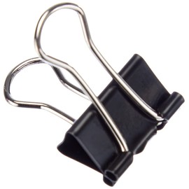 Box of 12 Binder Clips 19 mm