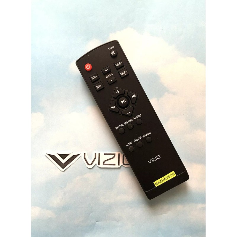 Vizio New Vizio Audio (sound) Bar Remote Control, Small Remote