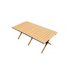 ZEMBSOYA Camping Table High Load Bearing Metal Folding Portable Picnic