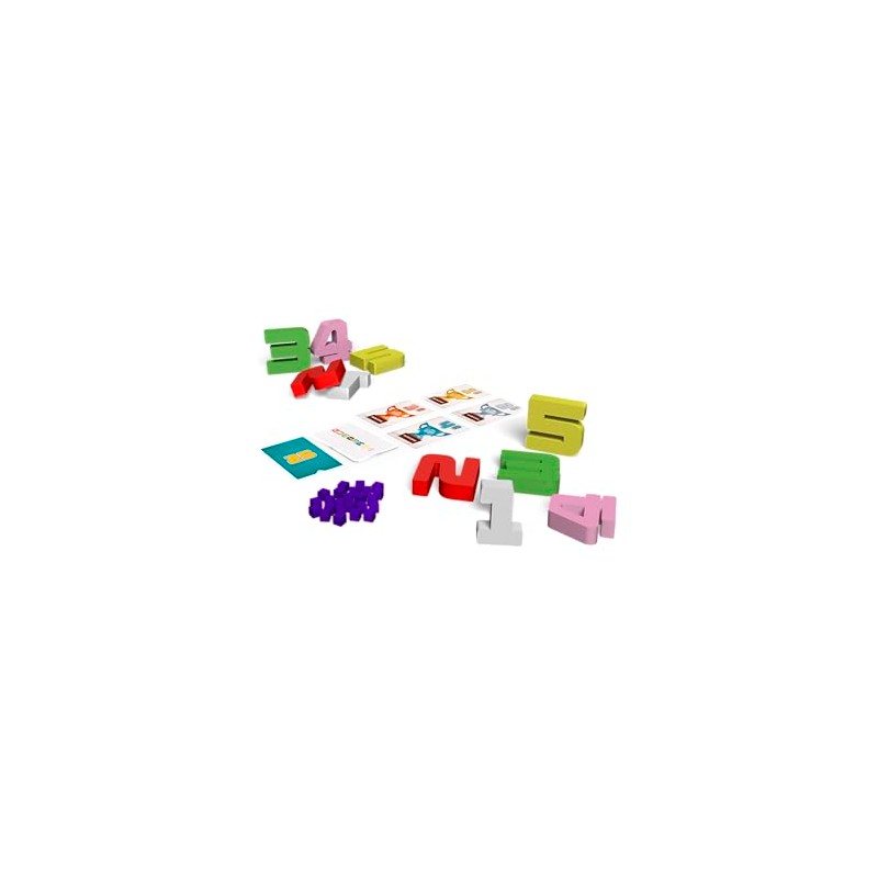 Atomo Games Numbers Up! Juego Party Educativo