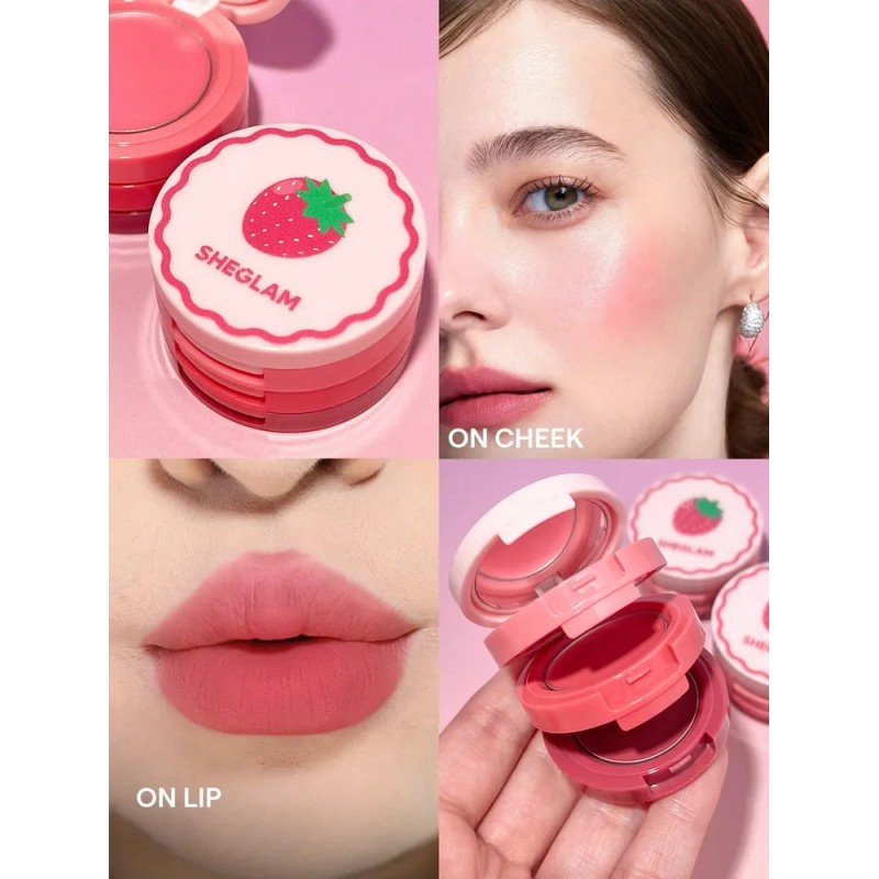 Very Cherry Cheek & Lip Cream Stack Tono Del Maquillaje