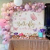 Avezano Butterfly Baby Shower Backdrop for Girl's A Little Butterfly