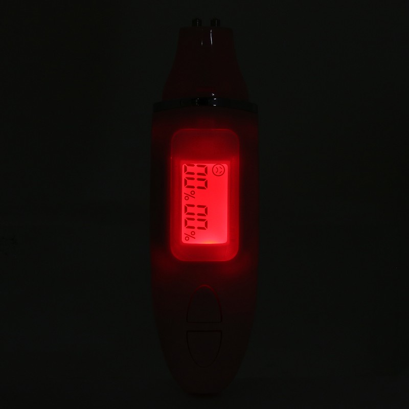 Multifunctional Skin Moisture Tester LCD Display Facial Skin Water Oil