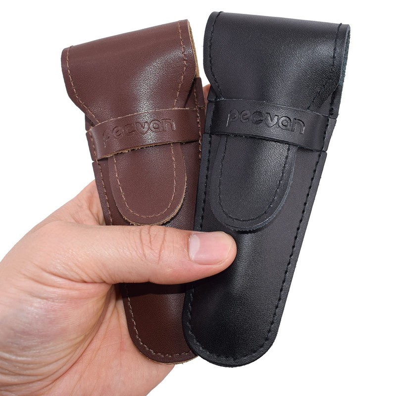 Genuine Leather Safety Razor Leather Protective/Travel Case for Any Safety