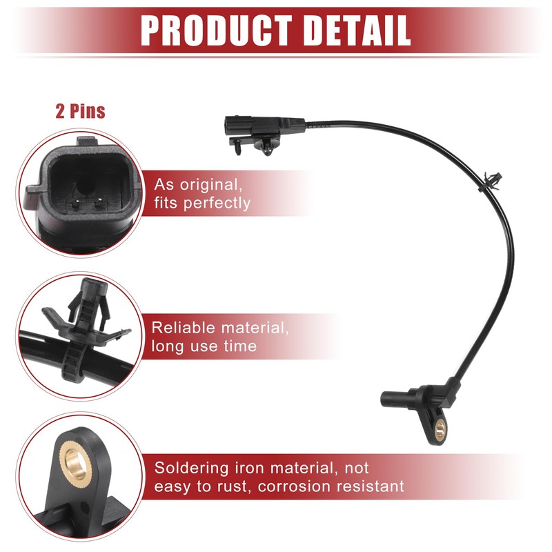 ACROPIX Infiniti Car Rear Left & Right ABS Wheel Speed
