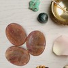 Strawberry Quartz Worry Stone Crystals and Healing Stones - Worry