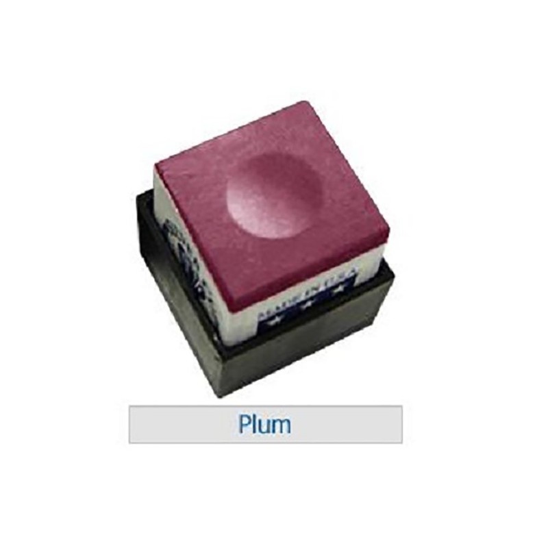 Silver Cup One Dozen Plum Purple Pool Cue Chalk