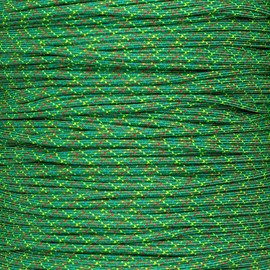 Paracord Planet Holiday Colors 550 Paracord – Great for DIY, Bracelets, and Lanyards – Christmas Tree (50 Feet)