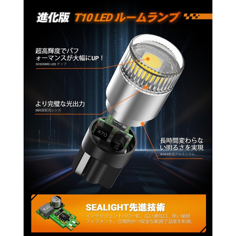 SEALIGHT T10 License Lamp