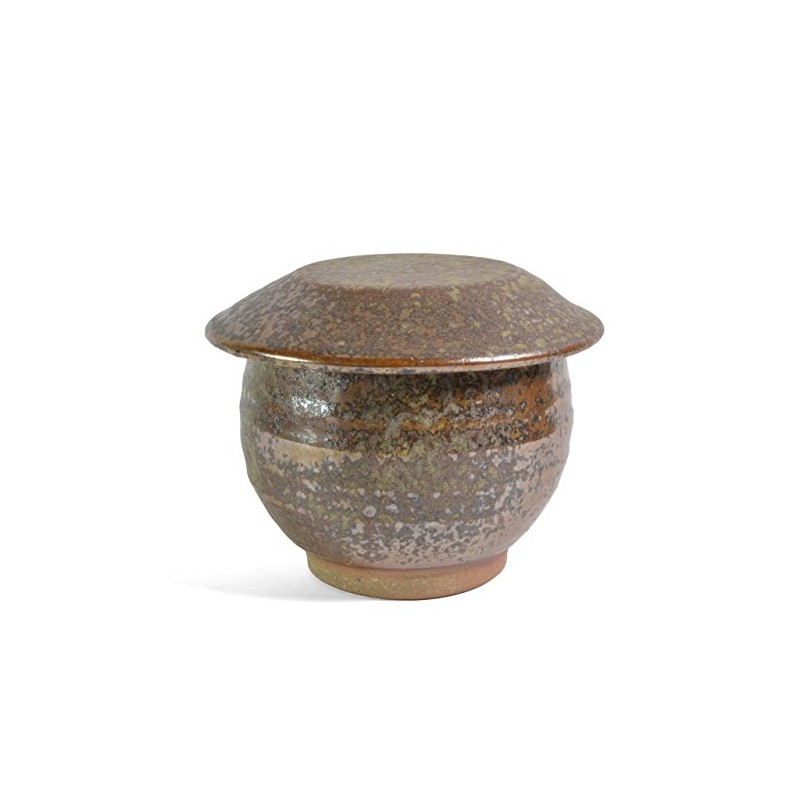 Dock 6 Pottery French Butter Dish, Copper