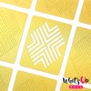 Whats Up Nails - X-Pattern Vinyl Stencils for Nail Art