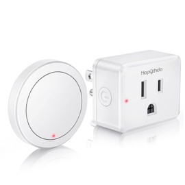 Garbage Disposal Wireless Switch Kit, Remote Control Outlet, No Drilling On Sink Top, Air Switch Garbage Disposal, 15A/1500W with 4000V Anti-Surge, 500 Feet RF Range