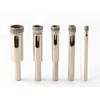 VCT 5PCS 5/32" - 1/2" Diamond Coated Hole Saw Drill