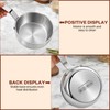 Lainballow 18/10 Stainless Steel Butter Warmer, 400ml Butter Melting Pot