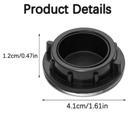 Sink Tap Hole Cover, Overflow Sink Hole Cover Stainless Steel Sink Blanking Cap Faucet Hole Cover Sink Hole Cover Plate Stopper Cover Blanking Plug Bath Tap Cover Useful for Bathroom Kitchen