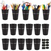 STARVAST 16 Sets Pegboard Hooks with Pegboard Cups, Ring Style