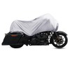 X AUTOHAUX Motorcycle Cover Lightweight Half Cover Outdoor Waterproof Rain