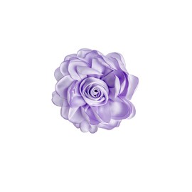 Elegant Large Cloth Flower Brooches Big Camellia Flower Pin for Women Dainty Cloth Fabric Rose Brooches Dress Skirt Scarf Hat Pins Clothing Decoration Accessories (Purple A)