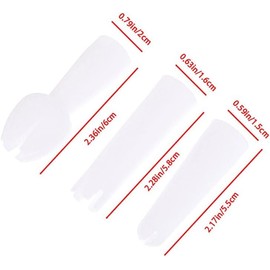3Pcs/Set Whip Cream Dispenser Head Whipped Nozzle Mounting Mouth Base Tips Dinning Bar Whip Cream Special Head Kitchen Utensils and Gadgets