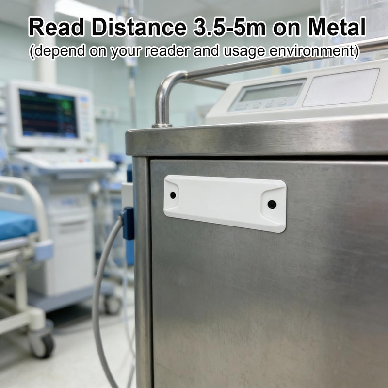 UHF RFID Anti-Metal Tag, ABS, 70mm x 25mm x 5mm
