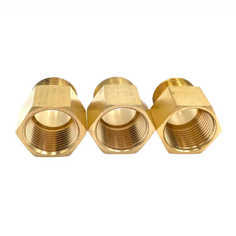 3Pcs 3/4 Inch NPT Pipe Fittings Adapters,3/4'' NPT Male to