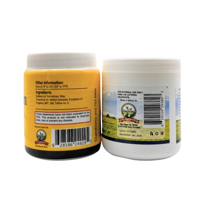 La Vaquita Bálsamo Blanco (240g) & Cosmetic Ointment (200g) –