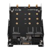 SilverStone Technology 3.5" to 2 x M.2 SATA and 1