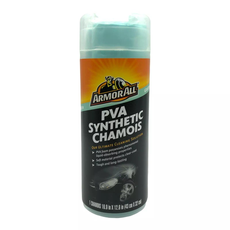 ArmorAll PVA Synthetic Chamois (Green) Armor All Brand 16.9” x