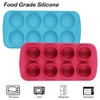 Set of 3, Silicone Chocolate Candy Molds, findTop Round Sphere