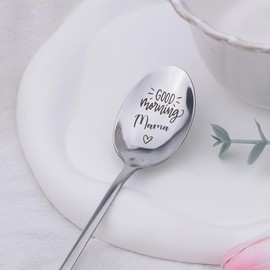 Mom Birthday Gifts for Mummy Mam Retirement Christmas Gifts for Mom Good Morning Mama Spoon Gift for Mum Coffee Tea Lover Gifts for Mum Mom Birthday Presents for Mommy Mummy Gifts for Mother Spoon