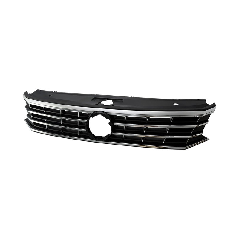 RDDY START Front Upper Grille Black w/Chrome Compatible with 2016
